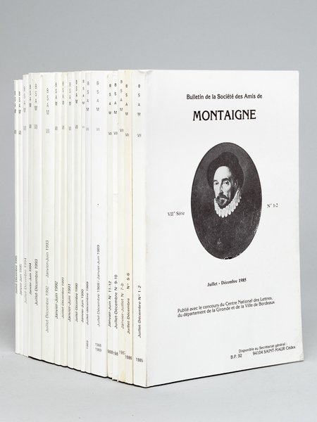 Bulletin de la Société des Amis de Montaigne. VIIe Série …