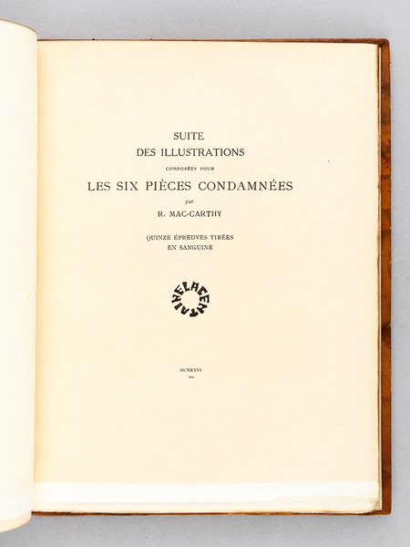 Les Six Pièces Condamnées