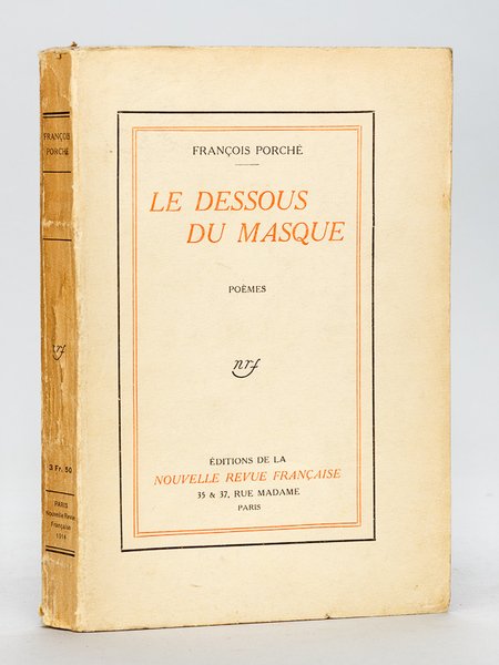 Le Dessous du Masque. Poèmes [ Edition originale - Livre …
