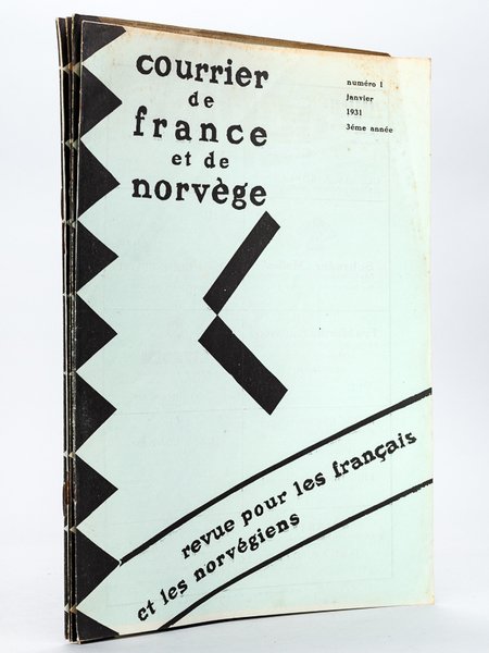 Courrier de France et de Norvège (6 numéros de la …