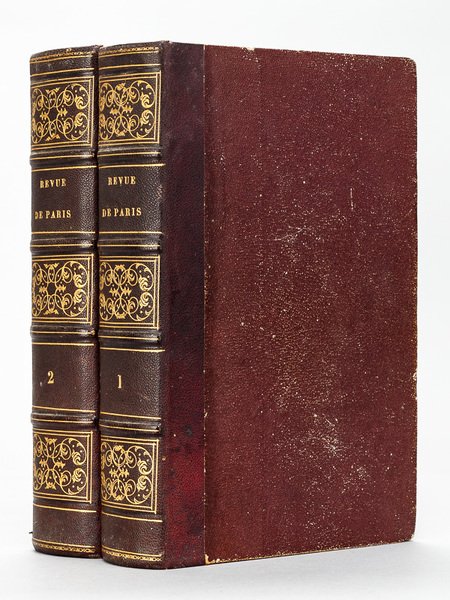 Revue de Paris (2 Volumes de recueils d'articles vers 1830-1831-1832-1833) …