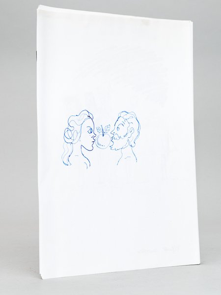 Ensemble de 14 dessins originaux sur le thème d'Adam et …