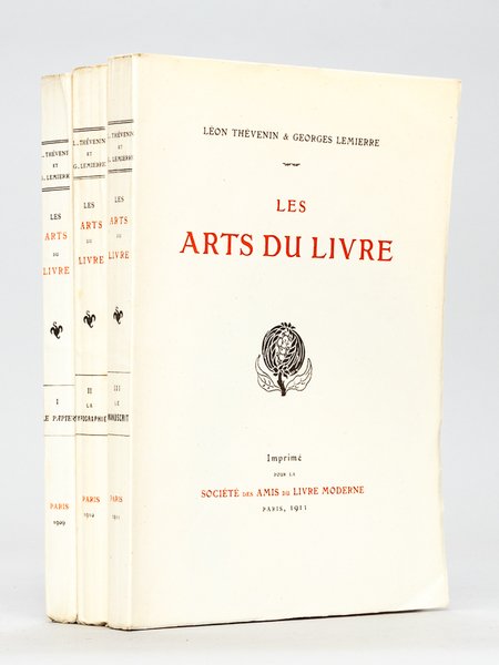 Les Arts du Livre 3 (Tomes - Complet) Tome I …