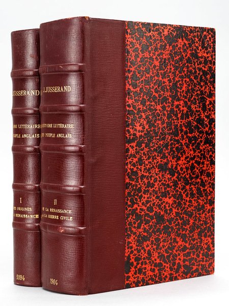 Histoire littéraire du Peuple Anglais (2 Tomes - Complet ) …