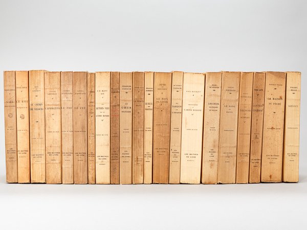 [ Lot de 20 titres en 21 volumes de la …