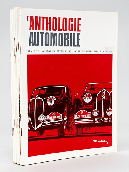 L'Anthologie automobile. Revue bimestrielle (Lot de 11 numéros : N° …