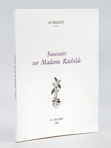 Souvenirs sur Madame Rachilde [ Edition originale ]