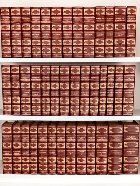 Oeuvres complètes de Honoré de Balzac (40 Tomes : Complet) …