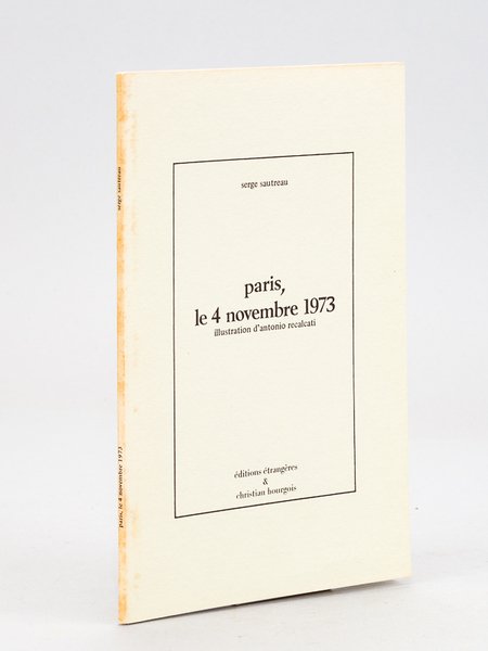Paris, le 4 novembre 1973