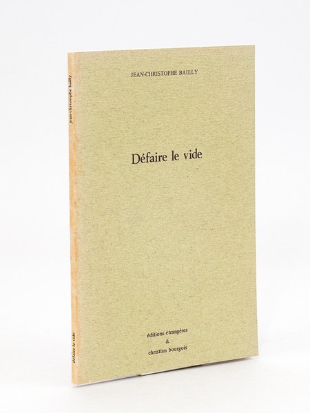 Défaire le vide | Immagine principale