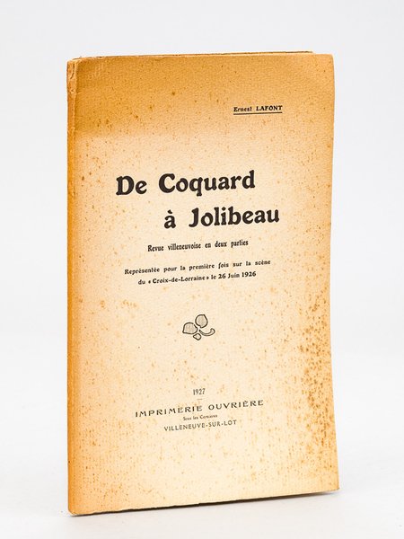 De Coquard à Jolibeau. Revue villeneuvoise en deux parties [ … | Immagine principale