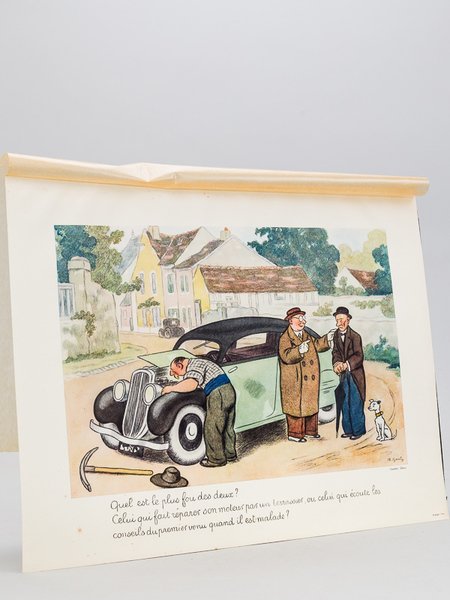 Quel est le plus fou des deux ? Celui qui …