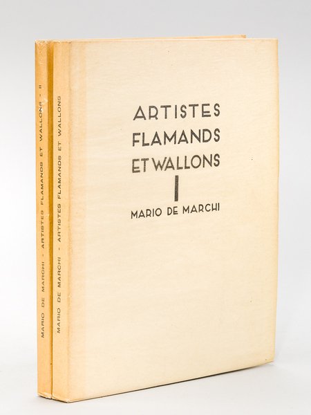 Artistes flamands et wallons (2 Tomes - Complet)