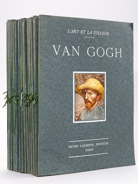 L'Art et la Couleur [ Lot de 20 vol. ]. Biographie de l'artiste. Analyse des Oeuvres reproduites. Van Gogh - Corot - Raphaël - Fra Angelico - Rembrandt - Dürer - Frans Hals - Ver Meer de Delft - Millet - Murillo - Velasquez - Goya - Rubens - Véronèse - Léonard de Vinci - Corrège - Holbein - Van Dyck - Botticelli - Titien
