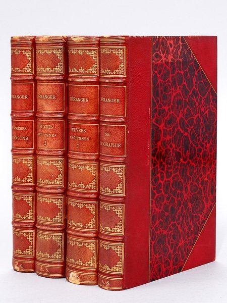 Chansons de Béranger. Oeuvres Anciennes (2 Tomes - Complet) [ …