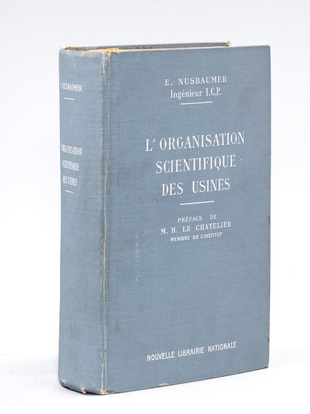L'Organisation scientifique des Usines. | Immagine principale