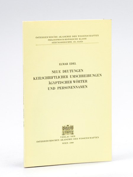 Neu Deutungen keilschriftlicher Umschreibungen ägyptischer Wörter und Personennnamen | Immagine principale