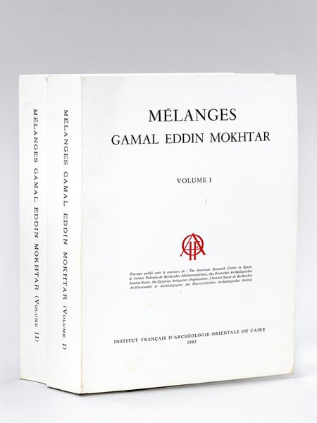 Mélanges Gamal Eddin Mokhtar (2 Tomes - Complet)