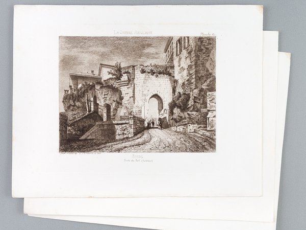 Bourg. Porte du Fort (Extérieur) [ On joint : ] …