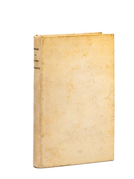 Poesie di Giacomo Leopardi precedute da alcuni cenni di Domenico … | Immagine principale