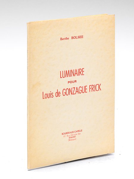 Luminaire pour Louis de Gonzague Frick