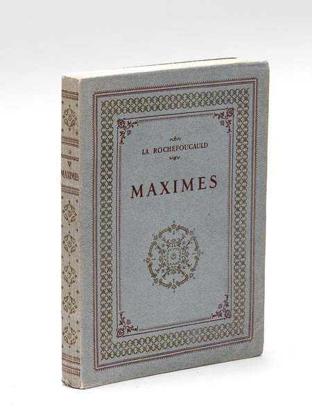 Sentences et Maximes morales