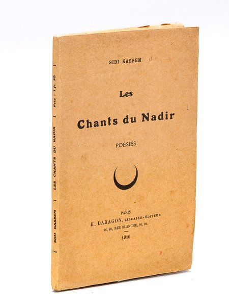 Les Chants du Nadir. Poésies [ Edition originale ] | Immagine principale