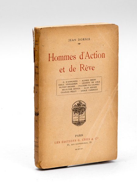 Hommes d'Action et de Rêve [ Edition originale - Livre …