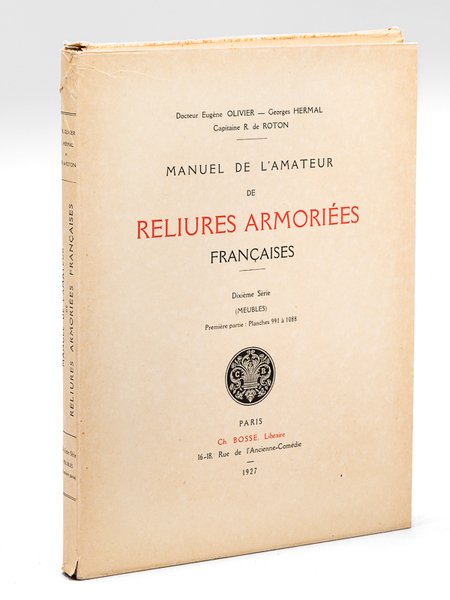 Manuel de l'Amateur de Reliures Armoriées Françaises. Dixième Série (Meubles) … | Immagine principale