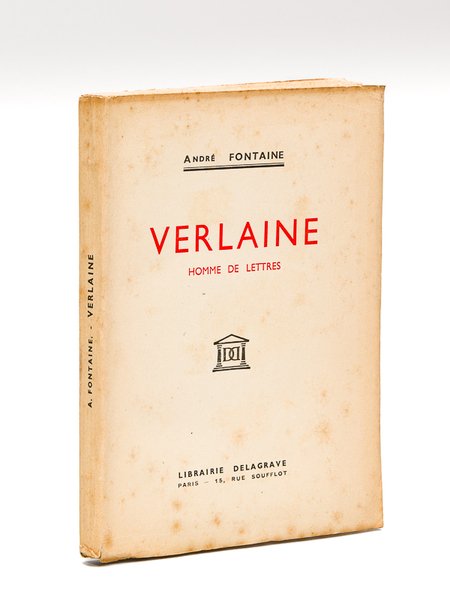 Verlaine, homme de Lettres