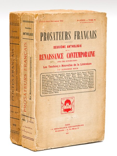 Poëtes Français. Première Anthologie de la Renaissance Contemporaine, précédées des …