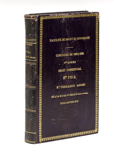 Etudes d'Histoire du Droit [ Edition originale ] | Immagine principale