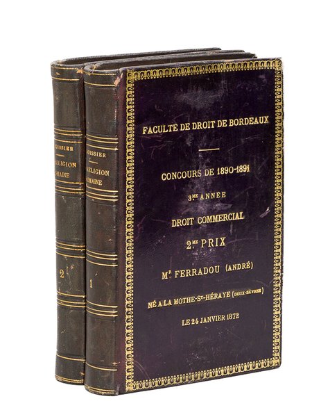 La Religion romaine d'Auguste aux Antonins (2 Tomes - Complet) | Immagine principale