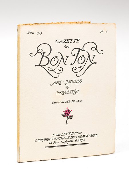 Gazette du Bon Ton. Art - Modes & Frivolités. Avril …