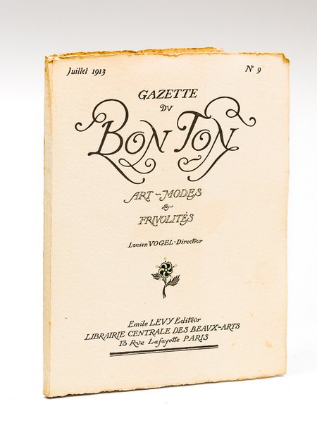 Gazette du Bon Ton. Art - Modes & Frivolités. Juillet …