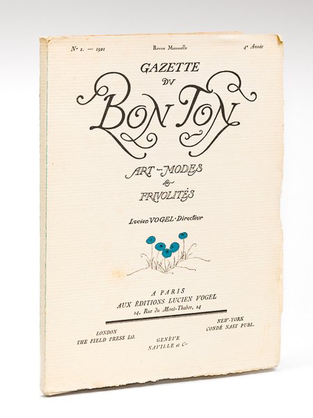 Gazette du Bon Ton. Art - Modes & Frivolités. Année …