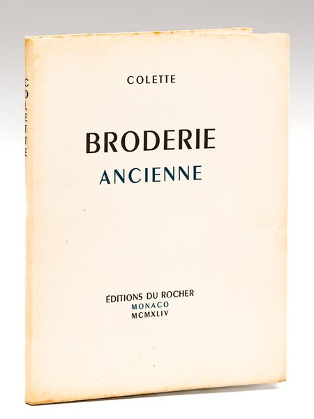 Broderie Ancienne [ Edition originale ]