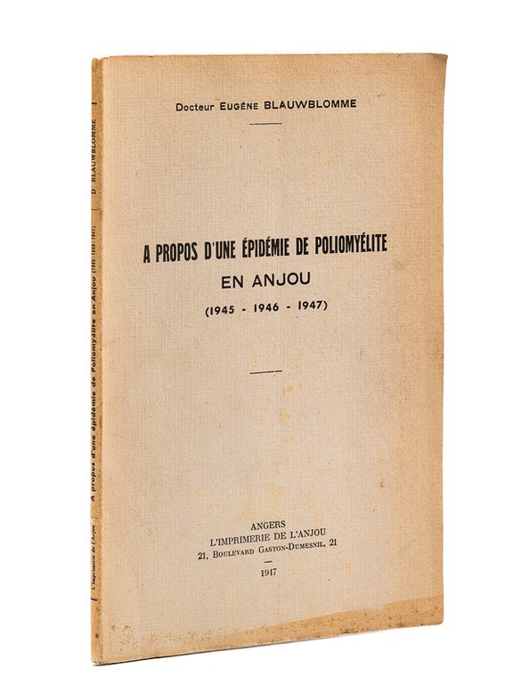 A propos d'une épidémie de poliomyélite en Anjou (1945 - … | Immagine Gallery 2