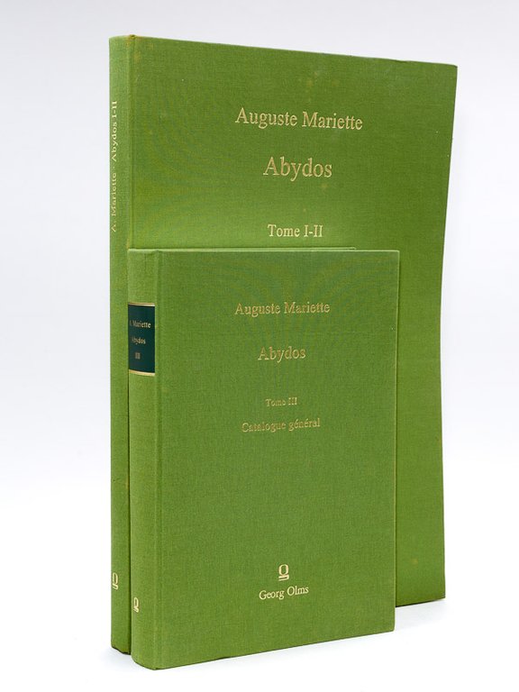 Abydos. Description des fouilles exécutées sur l'emplacement de cette ville …