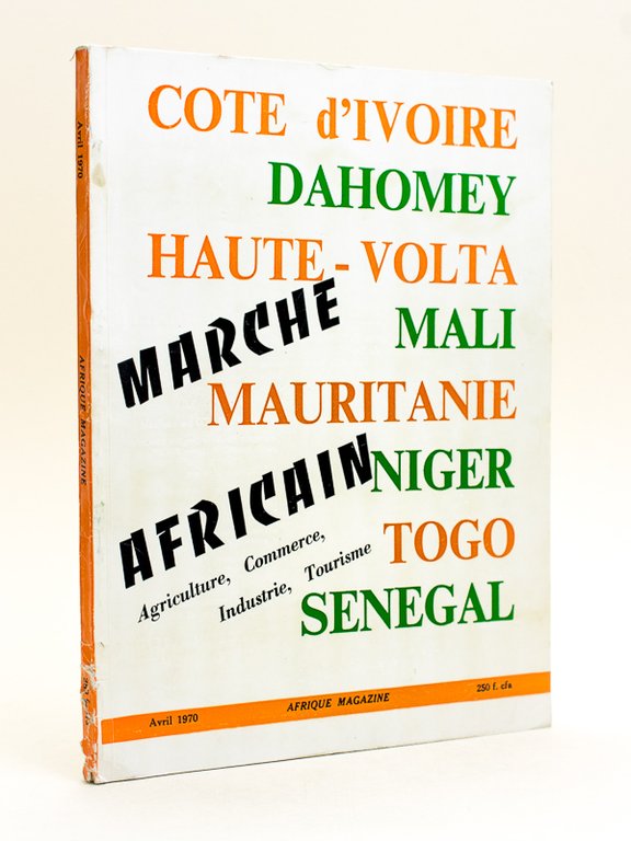 Afrique Magazine Avril 1970 : Marché Africain. Agriculture, Commerce, Industrie, …