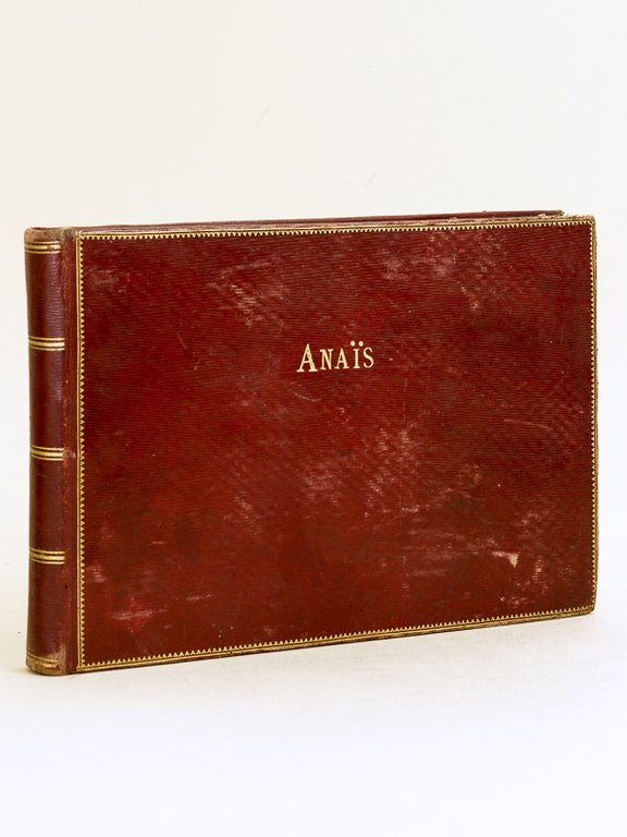 Album Amicorum [ à "Anaïs", avec 5 dessins et aquarelles …