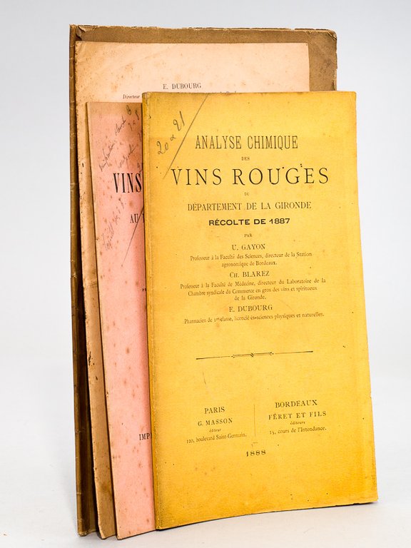 Analyse chimique des Vins Rouges du Département de la Gironde, … | Immagine Gallery 2