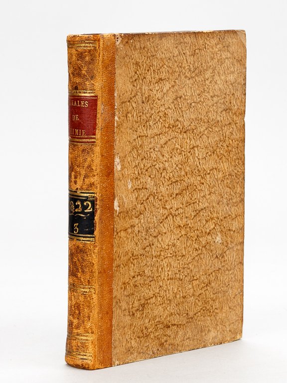 Annales de Chimie et de Physique. 1822 - Volume 3 …