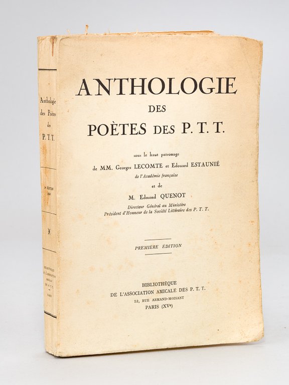 Anthologie des Poètes de P.T.T. [ Edition originale ]