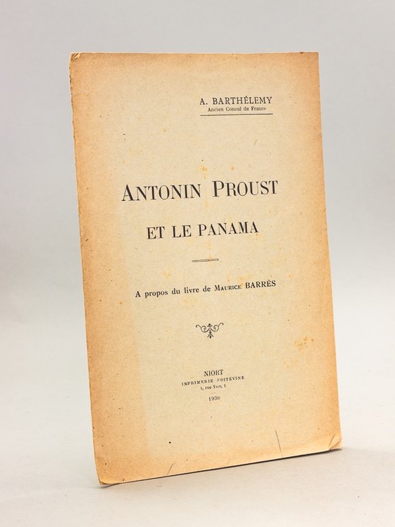 Antonin Proust et le Panama. A propos du livre de …