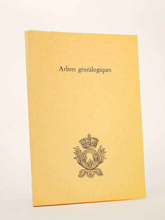 Arbres généalogiques ( lot de 4 tableaux relatifs aux Valois, …