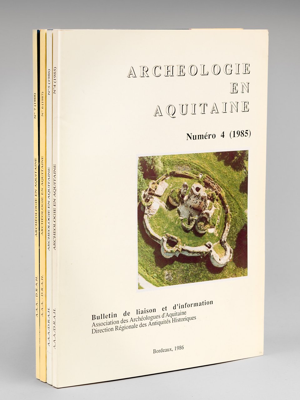 Archéologie en Aquitaine. (Lot de 4 numéros suivis Années 1985, …