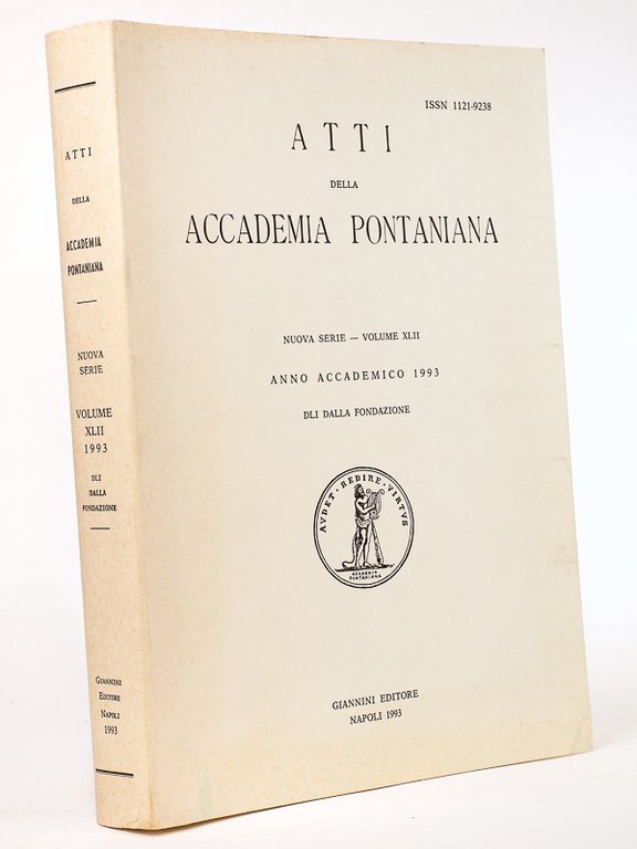 Atti della Accademia Pontaniana. Nuova Serie - Volume XLII [ …