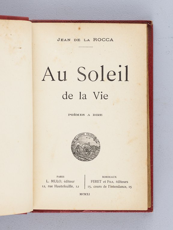 Au Soleil de la Vie. Poèmes à Dire. [ Edition …