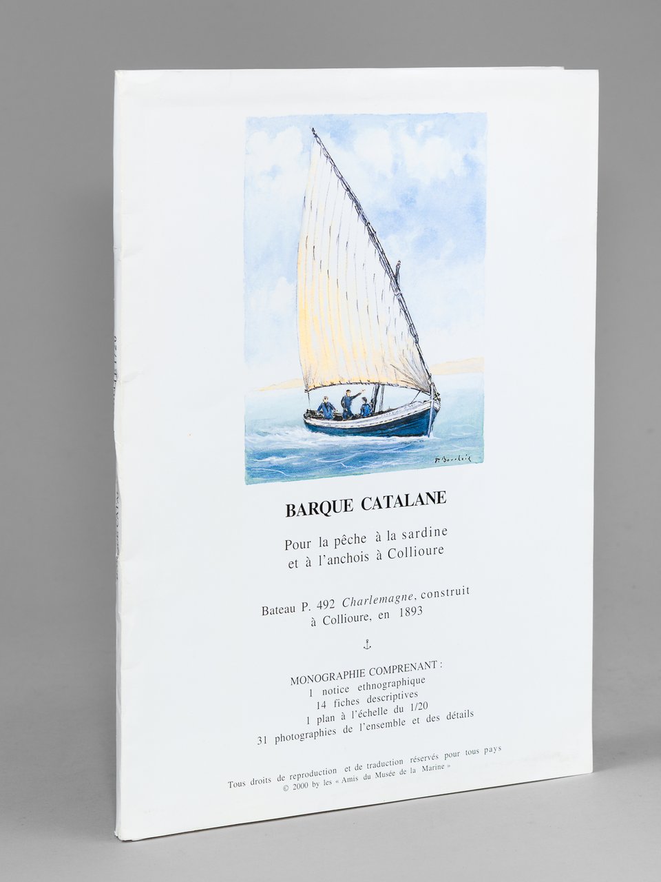 Barque Catalane pour la pêche à la sardine et à …
